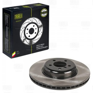 Диск торм. BMW 3 (F30) (11-)/4 (F32) (13-) перед. d=370 (M-sport) (DF 210215)  2 DF210215 TRIALLI