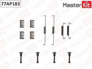 Комплект установочный тормозных колодок задн PORSCHE Cayenne (92A) 06.10- Master 77AP183 MASTER KIT