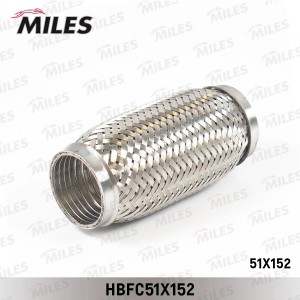 Труба гофрированная (гофра) металлорукавом 51X152 HBFC51X152 HBFC51X152 MILES