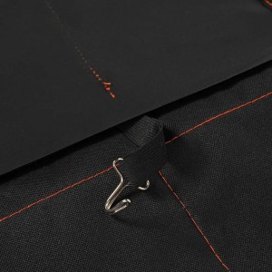 Накидка защитная "AIRLINE" (под детское автокресло с карманом) полиэстер, черный AO-CS-03 AIRLINE