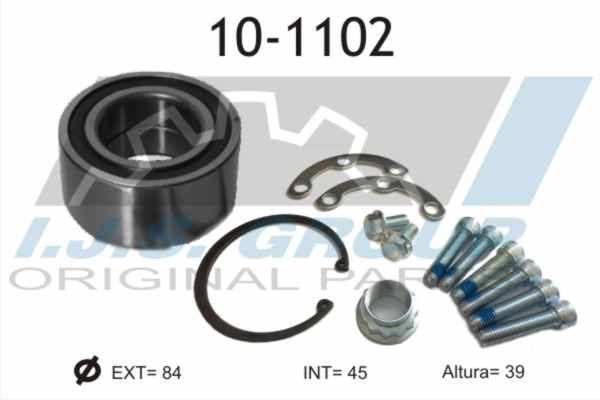 к-кт подшипника ступ. зад!\ MB W124/W201/W202/C208/W210 <03 101102 IJS GROUP