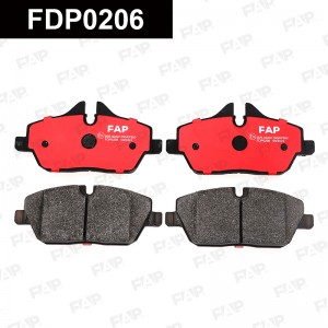 Тормозные колодки дисковые смесь CERAMIC FDP0206 FDP0206 FAP