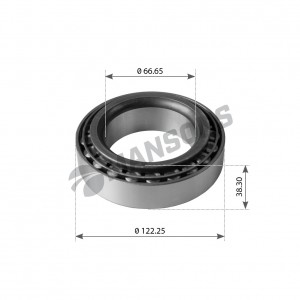 Подшипник ступицы 114,14*66,68*38,1 Iveco 23.2.3 MANSONS
