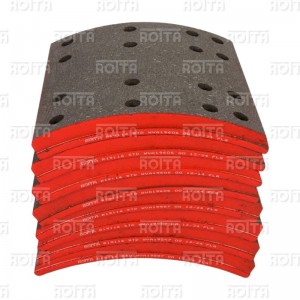 Накладки тормозные 19557 SMB 419х203 (5х15) (с заклёпками) ->100000км R19116 ROTTA