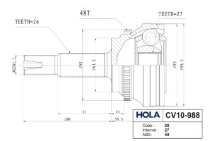 ES (2012>) 27X61X26 CV10-988 HOLA