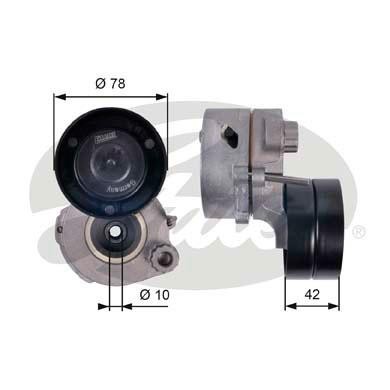 MERCEDES BENZ TRUCK ATEGO (1998-2003) T38662 GATES