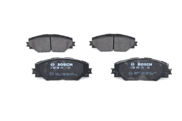 Колодки тормозные TOYOTA Auris (07-),Rav 4 (09-,13-) передние (4шт.) BOSCH 0 986 494 174 BOSCH