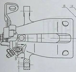 Суппорт торм. Opel Astra G (98-) зад. лев. d=36мм (CF 032105) CF 032105 TRIALLI