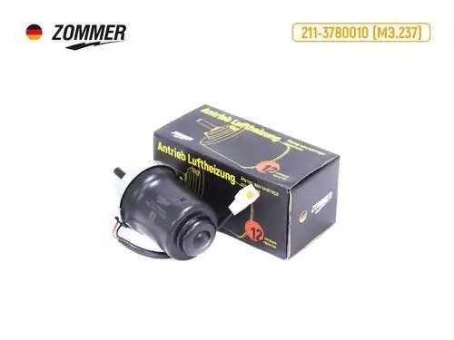 Мотор отопителя ГАЗ 3309, МАЗ (24В/25Вт) МЭ237 2113780010 ZOMMER