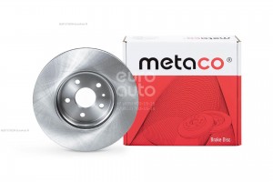 Диск тормозной передний вентилируемый 3050269 METACO