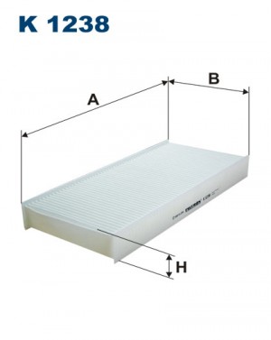 Фильтр салонный K1238 FILTRON