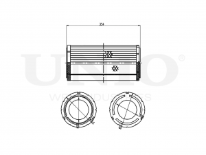 Фильтр воздушный FLT-10200 UNIO