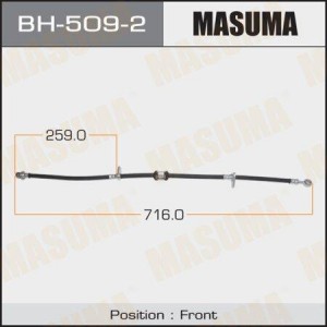 шланг тормозной передний правый! L=715\ Honda Shuttle RA1 94-01 BH-509-2 MASUMA