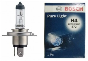 H4 12V-60/55W Стандартная, P43t 1 987 302 041 BOSCH
