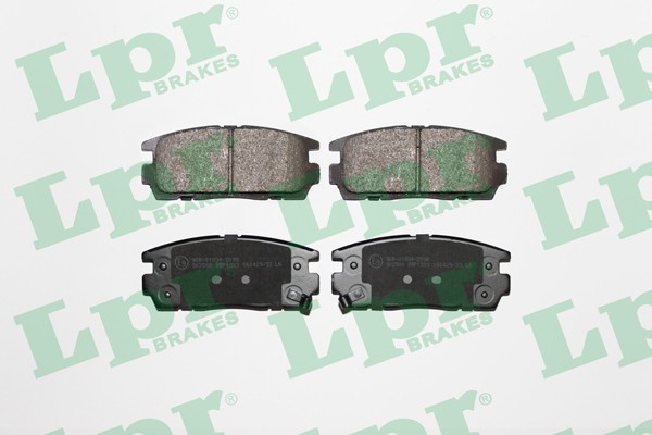 Комплект тормозных колодок CHEVROLET CAPTIVA/OPEL ANTARA 2.4/3.2 06- 05P1323 05P1323 LPR