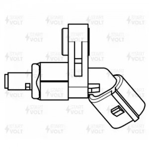 Датчик ABS для а/м VAG Octavia (96-)/Passat B5 (96-) перед. лев. (VS-ABS 1816) VSABS1816 START VOLT