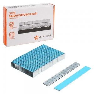 Груз балансировочный самоклеящийся стальной 12*5гр, 50 шт., с кромкой (ATRK186) ATRK186 AIRLINE