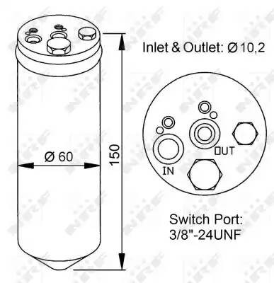 NISSAN ALMERA N15 (1995-2000) 33137 NRF