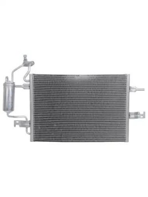 радиатор кондиционера! без осушителя\ Opel Meriva 1.4-1.8/1.7DTi 03> Z19270 ZENTPARTS