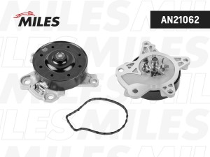 Насос водяной TOYOTA AURIS/YARIS 1.6/1.8 07- (DOLZ T235) AN21062 AN21062 MILES