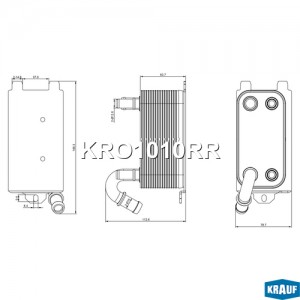 Масляный радиатор KRO1010RR KRO1010RR KRAUF