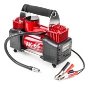 Компрессор автомобильный 65л/мин. 10 атм. 12V 300W (поршневой, 2-х цилиндровый,  AK65 AUTOPROFI