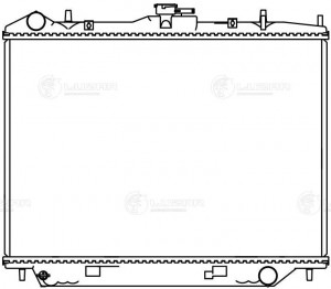 Радиатор охл. для ам Great Wall Hover (05-),Hover H3 (10-),Hover Н5 (10-) (LRc 3 LRC 3007 LUZAR