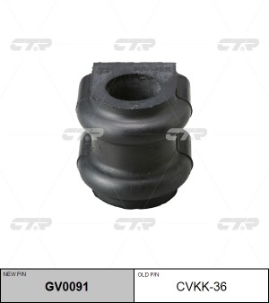Втулка стабилизатора KIA Picanto (04-) (1.1) (SOHC) переднего (ЗАМЕН НА GV0091)  CVKK-36 CTR