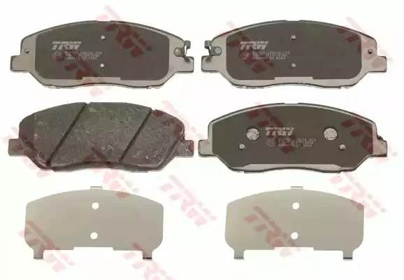 Колодки передние HYUNDAI SANTA FE I-III, KIA SORENTO II, SSANYONG ACTYON II GDB3 GDB3418 TRW