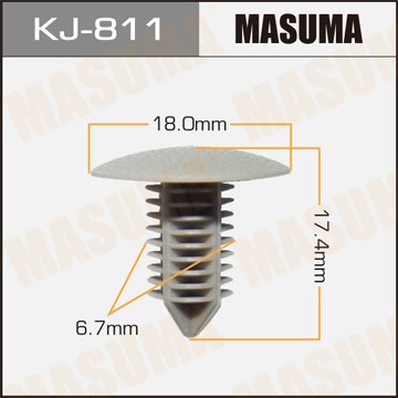 Пистон обивки универсальный MASUMA KJ811 MASUMA