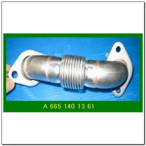 Трубка SSANGYONG Actyon (06-),Kyron (05-) впускная клапана контроля выхлопных га 6651401361 SSANG YONG