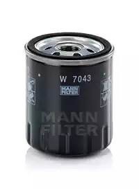 Фильтр масляный FORD Focus MANN W7043 MANN FILTER