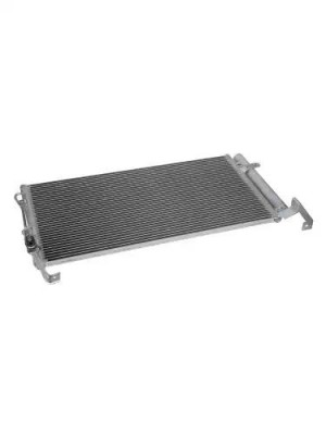 радиатор кондиционера\ Hyundai Santa Fe 2.0/2.4 01> Z19187 ZENTPARTS