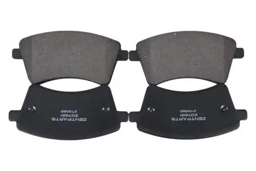 колодки тор. диск. перед. с антиск. пл.! (P68044) Renault Kangoo 1.2/1.5/1.6 08> Z07821 ZENTPARTS