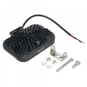 Фара светодиодная "AIRLINE" 152х104х40 мм 43W 12/24V (43 LED рассеяный свет, пря ALED021 AIRLINE