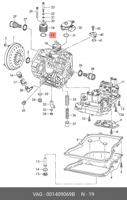 кольцо уплотнит.!81,00х3,50\Audi A3/Q3,Skoda Fabia/Octavia/Superb,VW Golf/Jetta  001 409 069 B VAG