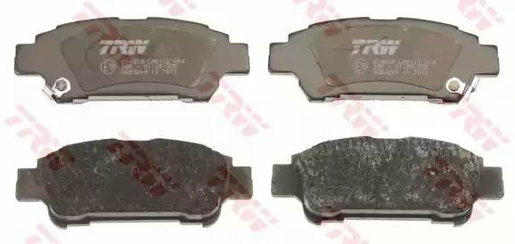 Колодки тормозные TOYOTA Ipsum задние (4шт.) TRW GDB3249 TRW