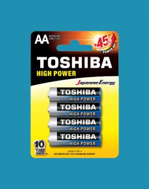 Батарейка LR6GCPBP4 TOSHIBA
