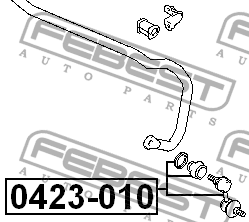 Тяга стабилизатора 0423-010 0423-010 FEBEST