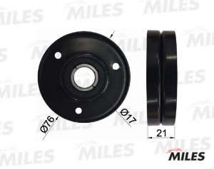 Ролик ремня приводного VAG 1.6-1.8T 95-05 AG03044 AG03044 MILES
