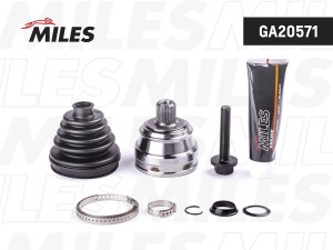 СНЯТ С ПР-ВА ШРУС AUDI 80 1.6-2.0 86-96 (GKN 301951) GA20571 GA20571 MILES