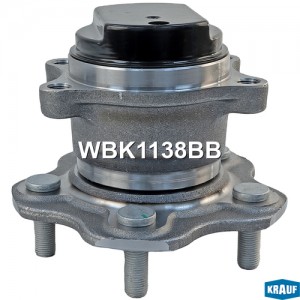 Ступица в сборе [задн, ABS] NISSAN Qashqai I,II (J10,NJ10,J11) / X-Trail (T31,T3 WBK1138BB KRAUF