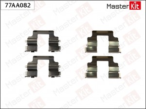 Комплект установочный тормозных колодок LAND ROVER Range Rover III 09- 77AA082 77AA082 MASTER KIT