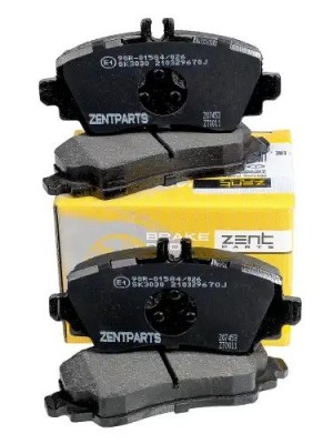 колодки дисковые передние! MB W168 1.6/1.9/2.1/1.6CDi/1.7CDi 97-04 Z07453 ZENTPARTS