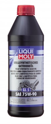 1950 LiquiMoly Синт. тр.масло Vollsynthetisches Getrieb. 75W-90 GL-5 (1л) 1950 LIQUI MOLY