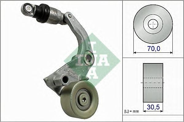Натяжитель ремня HONDA CIVIC IX 1.8, CR-V IV 2.0 534053410 534 0534 10 INA