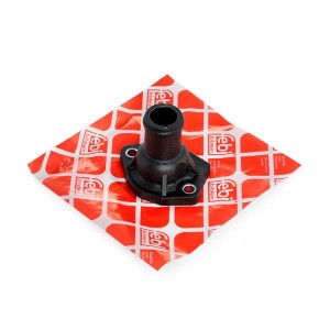 Фланец VW Caddy (83-01),Golf AUDI 100 SKODA Felicia (95-01) патрубка системы охл 12410 FEBI BILSTEIN