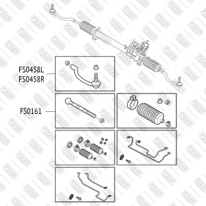 VOLVO S60/ S80 (2000>) с 01.2000 FS0458L FIXAR