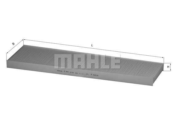 Фильтр салона LA85 MAHLE KNECHT