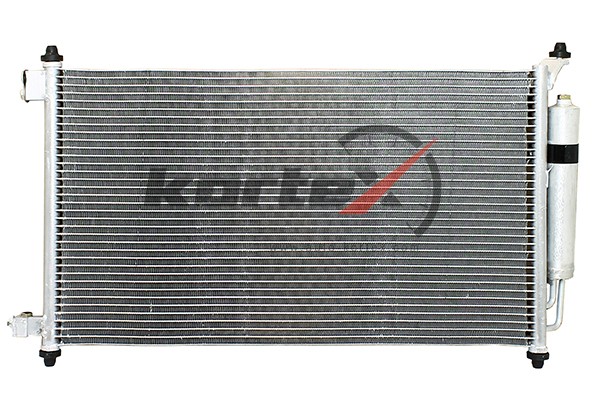 Радиатор кондиционера NISSAN Micra K12 02-/TIIDA 04-/NOTE 06-/JUKE 10- KRD2061 KRD2061 KORTEX